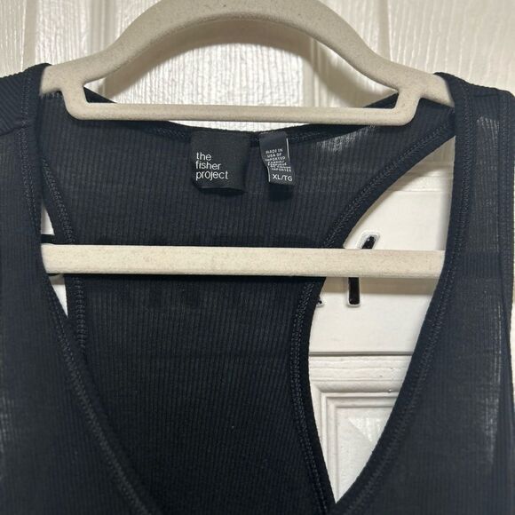The Fisher Project Racerback Black Tank Size XL/TG - Picture 4 of 4